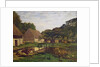 A Farmyard in Normandy, c.1863 by Claude Monet
