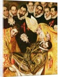 The Burial of Count Orgaz by El (1541-1614) Greco