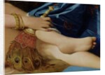 Detail of The Grand Odalisque, 1814 by Jean Auguste Dominique Ingres