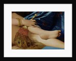 Detail of The Grand Odalisque, 1814 by Jean Auguste Dominique Ingres