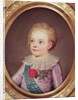 Portrait of Dauphin Louis, 1784 by Adolf Ulrich Wertmuller