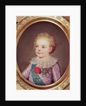 Portrait of Dauphin Louis, 1784 by Adolf Ulrich Wertmuller