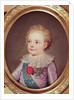Portrait of Dauphin Louis, 1784 by Adolf Ulrich Wertmuller