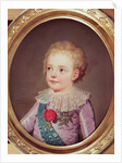 Portrait of Dauphin Louis, 1784 by Adolf Ulrich Wertmuller