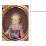 Portrait of Dauphin Louis, 1784 by Adolf Ulrich Wertmuller
