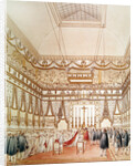 The Marriage of Napoleon and Marie-Louise in the Louvre Chapel by Charles & Fontaine Pierre (1762-1853) Percier