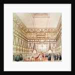 The Marriage of Napoleon and Marie-Louise in the Louvre Chapel by Charles & Fontaine Pierre (1762-1853) Percier