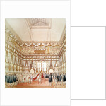 The Marriage of Napoleon and Marie-Louise in the Louvre Chapel by Charles & Fontaine Pierre (1762-1853) Percier