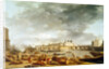 View of the tip of the Ile de la cite from the port Saint Nicolas in Paris, c.1780 by Alexandre Jean Noel