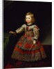 The Infanta Maria Margarita of Austria as a Child by Diego Rodriguez de Silva y Velazquez