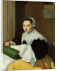 The Seamstress by Dutch School