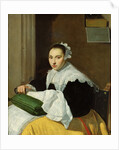 The Seamstress by Dutch School