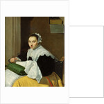 The Seamstress by Dutch School