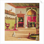 Detail of the Vision of St. Augustine, c.1502-08 by Vittore Carpaccio