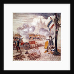 Fight of the Indian Medlars and Chestnuts by French School