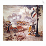 Fight of the Indian Medlars and Chestnuts by French School