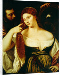 Woman Combing her Hair by Titian (c.1488-1576)