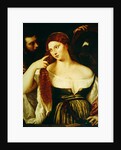 Woman Combing her Hair by Titian (c.1488-1576)
