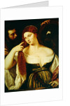 Woman Combing her Hair by Titian (c.1488-1576)