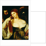 Woman Combing her Hair by Titian (c.1488-1576)