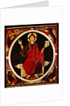 Christ in Majesty by Spanish School