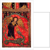 St. Michael fighting the dragon, 13th century by Spanish School