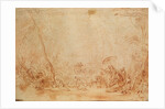 Rescue of Moses from the Water by Jean Antoine Watteau