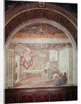 Saint Fina's vision of Saint Gregory, before 1485 by Domenico Ghirlandaio