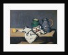 Still life with a tin kettle, 1869 by Paul Cezanne