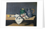 Still life with a tin kettle, 1869 by Paul Cezanne