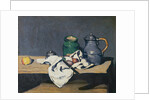 Still life with a tin kettle, 1869 by Paul Cezanne