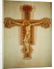 Crucifix with The Virgin and Saint John, c.1321-25 by Simone Martini