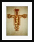 Crucifix with The Virgin and Saint John, c.1321-25 by Simone Martini