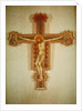 Crucifix with The Virgin and Saint John, c.1321-25 by Simone Martini