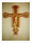Crucifix with The Virgin and Saint John, c.1321-25 by Simone Martini