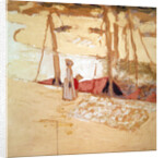 Promenade in the port at Le Pouliguen, 1908 by Edouard Vuillard