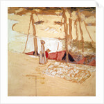 Promenade in the port at Le Pouliguen, 1908 by Edouard Vuillard