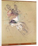 Profile of a woman, 1896 by Henri de Toulouse-Lautrec
