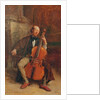 Alexandre Batta, the Cellist, 1855 by Jean-Louis Ernest Meissonier