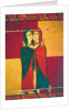 Altarpiece panel showing the Visitation by Spanish School
