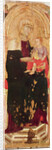 Virgin and Child and Friar Corrado by Sienese School