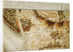 Map of Fisk-Kill and the position of the French army in 1782 by F. Dubourg