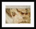 Map of Fisk-Kill and the position of the French army in 1782 by F. Dubourg