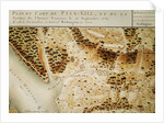 Map of Fisk-Kill and the position of the French army in 1782 by F. Dubourg