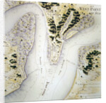 Map of south West-Point, Virginia by F. Dubourg