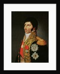Portrait of Marshal Charles Jean Bernadotte 1805 by Johann Jacob de Lose