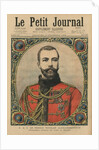 His Imperial Highness Prince Nicholas Alexandrovitch, future Emperor and Tsar Nicholas II, front cover illustration of 'Le Petit Journal', supplement illustre, 11th November 1894 by Henri Meyer