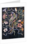 A Parakeet in a Bouquet by Italian School