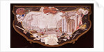 Hard stone table top by Italian School