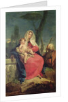 The Rest on the Flight into Egypt by Giovanni Battista Tiepolo